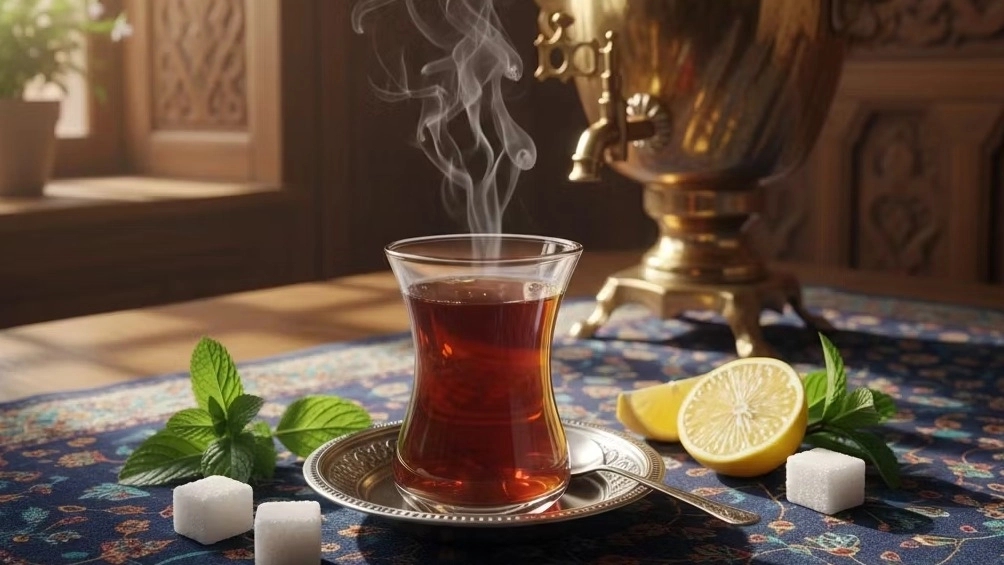 Authentic Iranian tea is the best and most relaxing drink Authentic Iranian tea is the best and most relaxing drink